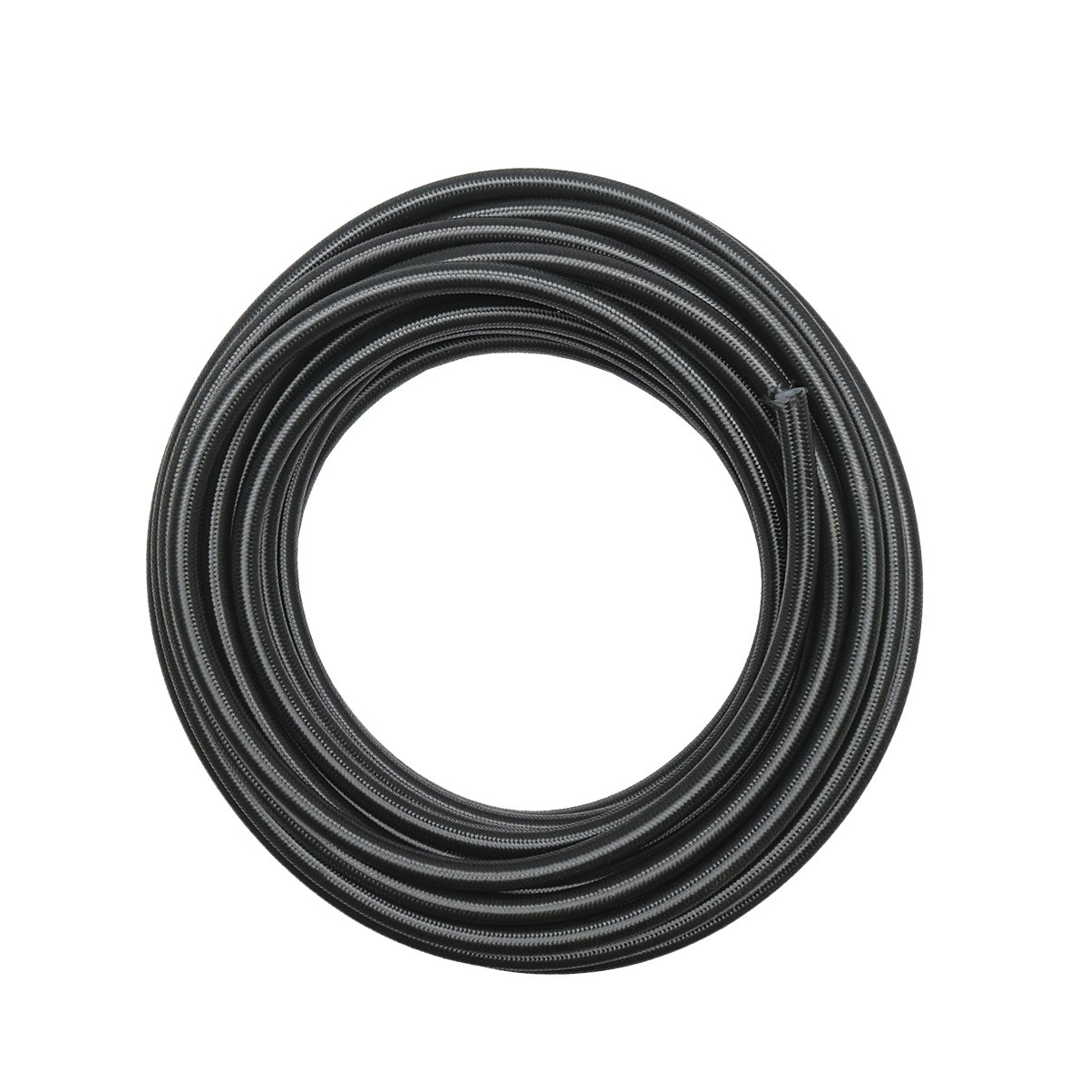 Furtun combustibil 8x12 cu protectie din bumbac rola 20m